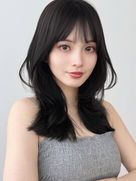 アグ ヘアー イフ 熊本西区田崎店(Agu hair if) 《Agu hair》韓国グレーブラック×numberA.トリートメントオイル