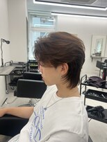 ステージ(STAGE)&nbsp;ダウンパーマ　ニュアンスパーマ　センターパート