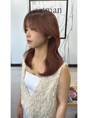 【artman 青井美海】顔周りカット/チェリーブラウン／髪質改善