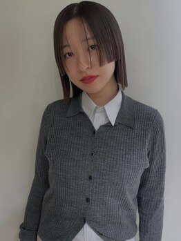 トーチ(torch)の写真/顔まわりのデザイン1つで小顔に◎絶妙なバランスであなたに似合うデザインをご提案♪[ダブルカラー/栄]