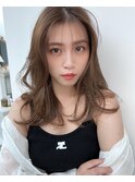 シースルーセミロングスタイル