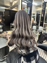 ラピス 渋谷本店(Lapis) エクステハイライト/シールエクステ/髪質改善/ギャル/グレージュ