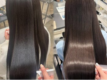 エンス 銀座(Ence)の写真/【髪質改善】種類が豊富!一人ひとりの髪の状態や理想に合ったオーダーメイドのトリートメントをご提供*