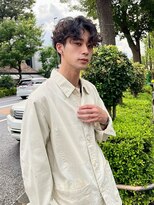 グリーンミドル(GREEN middle)&nbsp;メンズカット/メンズパーマ/メンズショートパーマ/アップバング