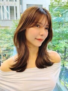 アンセンスバイモードケイズ 銀座店(ANSENS by MODE K's) 抜け感レイヤー(レイヤーカット、顔周り、髪質改善、ボブ)