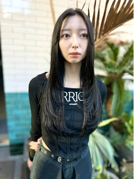 パノラ(PANOLA) 【DAIKI】ロングレイヤー×縮毛矯正