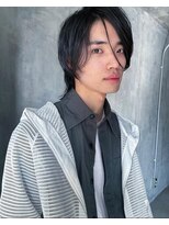 ゴブンノロク(GOBUN NO ROKU)&nbsp;大人男性メンズカットニュアンスセンターパートナチュラル