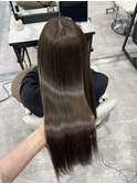 【大人うる艶髪】イルミナWカラー×オリーブベージュ