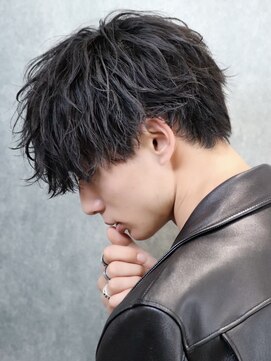 エイド 本店(aid) 縦落ちソフトツイストスパイラルパーママッシュショート