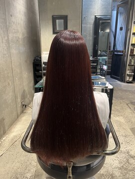 エノア 青山(ENORE) しっとりまとまるウル艶縮毛矯正&艶カラー(飯田)