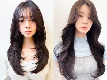 アドラーブル ココロ 新潟(adorable CoCoLo)の写真/似合わせのプロが創る女性目線で惹き出す小顔スタイル☆キレイを叶える高技術力、ハイセンスなデザインが◎