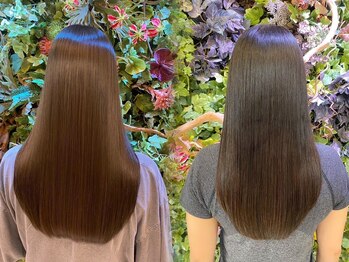 アリラドゥエ(ALiLa Due)の写真/【広がり・うねり対策】他では味わえない艶感と質感を、縮毛のプロフェッショナルALilaが叶えます。