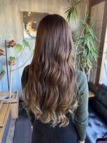 ヘアードレスビュー(hair dress V.I.E.W)&nbsp;ロング×オリーブベージュ