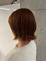 オーク たまプラーザ(OAK) 外ハネ×オレンジ