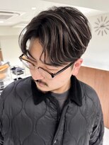ゴカン バイ ジル ブラン 名古屋(Gokan by JIL BLAN)&nbsp;メンズパーマ曲がる縮毛矯正ハイライトショートカット20代30代40