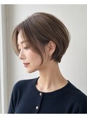 20代30代/顔周り/艶/ショートボブ