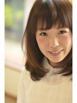 アドラーブル 長岡リップス旭岡店(adorable) 大人可愛い無造作セミディ★スタイリング簡単!