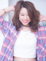 ロアー ヘアー マックイーン 流山おおたかの森店(RAWR hair McQueen)&nbsp;ラフカール★カジュアルパーマスタイル