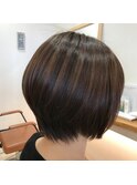 美シルエットショートボブ