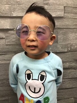 ヘアーリゾートラシックアールプラス(hair resort lachiq R+) 《R+》メンズカット☆アップバング