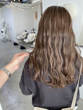 フォーク FOLK 【FOLK】ハイライト♪グレージュカラー ミルクティーカラー