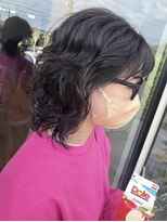 アーブル ヘアーアンドメイク(ARBRE) レイヤーカットミディアムパーマ