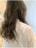 ガーリーパーマスタイル