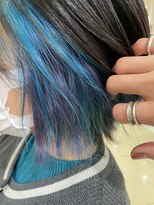 ラ ブーケ 御器所店(La Bouquet)&nbsp;インナーカラー　三色ハイライト