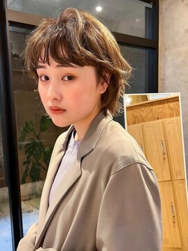 ラフ フロム ガーデン(Laf from GARDEN) ベリーショート/ボブパーマ/ゆるふわ/似合わせカット/韓国/美髪