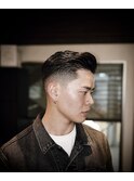 スキンフェード サイドパート