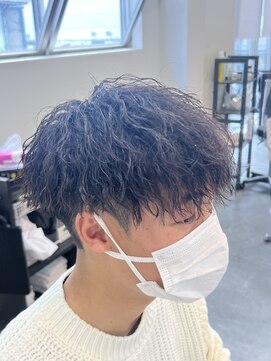 バース 梅田中崎町店(BIRTH) ツイストスパイラルパーマツイストパーマメンズマッシュパーマ
