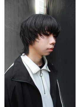 ディーン 名駅店(DEAN) 名古屋/名駅 ホワイトカラー インナーカラー メンズウルフ