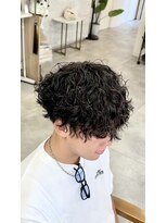 ミットバイツリー 新宿南口(mit by tree)&nbsp;ツイストスパイラルパーマ無造作マッシュ