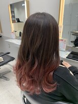 フィゼル 南堀江店(fizelle)&nbsp;グラデーションカラー☆ピンク