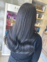 グッドネイバーズ 水戸(GOOD NEIGHBORS  グッドネイバーズ)&nbsp;アッシュブラック/ヘルシースタイル/フェミニンロング/水戸