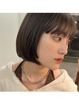 ニール シトロン 名古屋 伏見 丸の内(NEELU citron)&nbsp;【Neelu_kurumi】ブリーチなし透明感オリーブベージュ