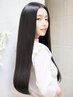 髪質改善☆弱酸性縮毛矯正+髪質改善トリートメント（TRホームケア付）
