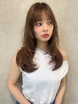 ミューバイケンジ(miu by KENJE) miu&清水大誠　韓国ヘア　レイヤーカット