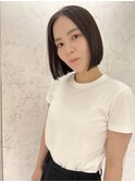 ナチュラルストレートボブ