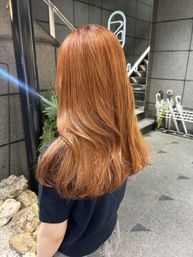 ゼスト フィーノ(ZEST fino) 【廣田未来】1ブリーチでくすみオレンジ