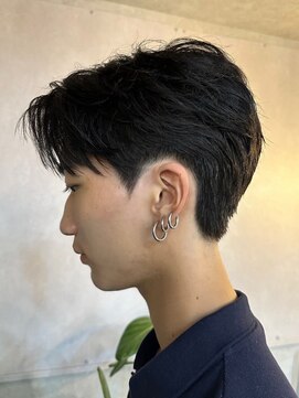 アールクリップ 表参道(arclip) men's hair韓国ベリーショートカルマパーマニュアンスパーマ