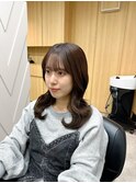 ロング×顔タイプ＝フェミニン♪