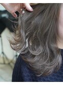 [ALLY阿部]透明感バツグン☆ブリーチなしミルクティーベージュ