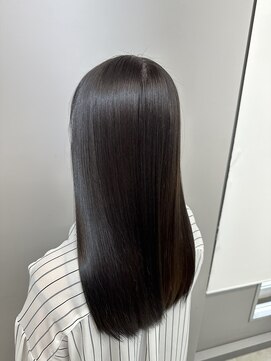 アン ビー(an B) 美髪_髪質改善カラー_ブルーブラック