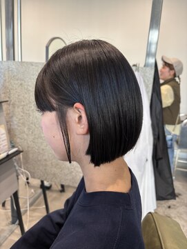 ジルヘアービカミ(Jill hair bikami) リップラインの切りっぱなし