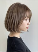 艶髪ミルクティーグレージュ