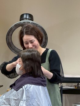 ミューズ(MUSE)の写真/お客様一人ひとりの髪質に向き合いカウンセリングしていきます。お悩み、ご要望もお気軽にご相談を！