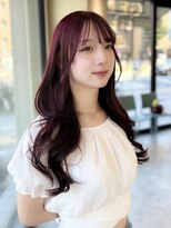 ジーナ 名駅(XENA.) 《karin》wine red/名駅/名古屋/名古屋駅/Wカラー/ワインレッド