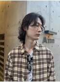 メンズ ミディアムパーマ