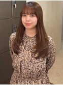 柔らかロングレイヤースタイル